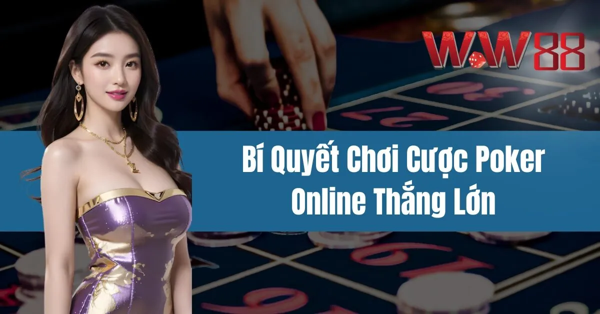 Bí Quyết Chơi Cược Poker Online Thắng Lớn