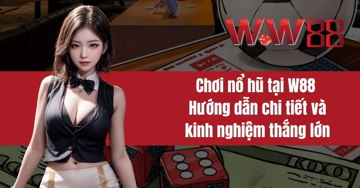 Chơi nổ hũ tại W88 Hướng dẫn chi tiết và kinh nghiệm thắng lớn