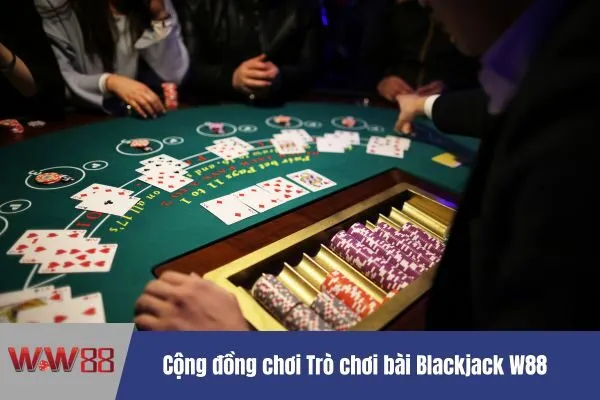 Trò chơi bài Blackjack W88