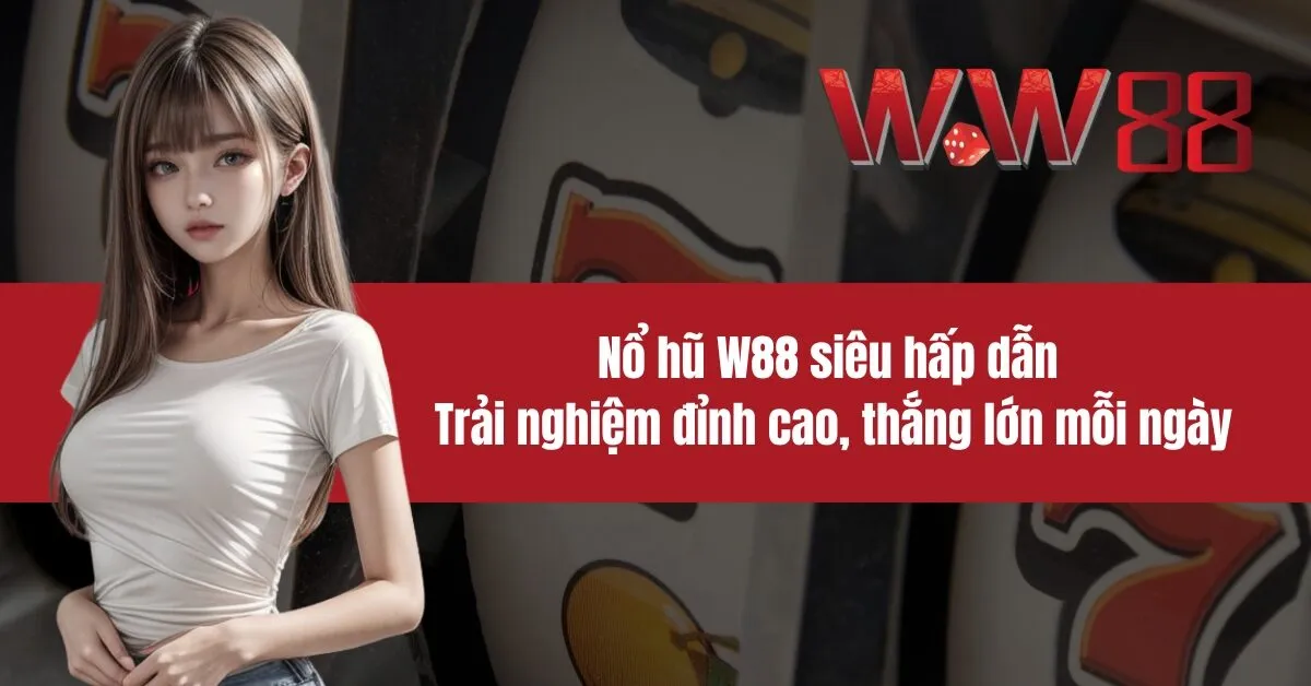 Nổ hũ W88 siêu hấp dẫn Trải nghiệm đỉnh cao, thắng lớn mỗi ngày